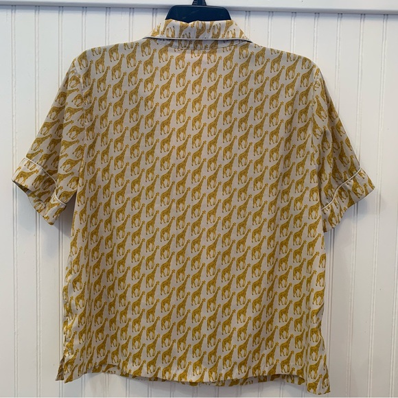 Isaac Mizrahi Giraffe Print Pajama Set - Picture 5 of 13